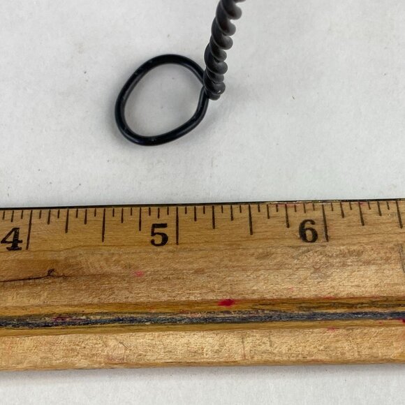 Vintage Wire and Wood Heart Design Bench Doll Display - Picture 10 of 11